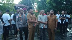 Dua Rumah di Pulo Kiton Bireuen Ludes Terbakar, Bupati Mukhlis Turun Langsung ke Lokasi