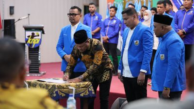 Ini Pesan Bung H Aulia Rahman Kepada Pengurus KNPI Bireuen