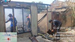 Satu Unit Rumah di Peudada Ludes Terbakar, 3 Lainnya Ikut Terdampak