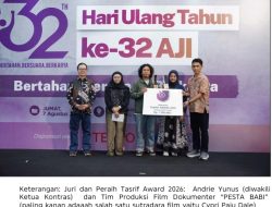 Andrie Yunus dan Tim Produksi Film “Pesta Babi” Terima Tasrif Award 2026