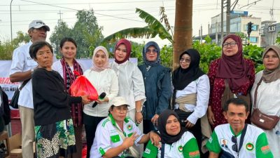 Sambut HUT RI Ke 81, Perempuan Merdeka Indonesia Cek Kesehatan Gratis Warga Pinggiran Jakarta