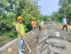 Lewat Pokir H. Jamaluddin, Perluasan Jalan Batee Iliek Mulai Dikerjakan