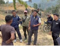Patroli Gabungan Bongkar Perambahan Hutan Produksi Peulimbang