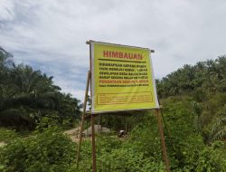 Spanduk Ancaman Ambilalih Lahan Dipasang di Hutan Produksi Peulimbang, Muncul Dugaan Jual Beli Lahan