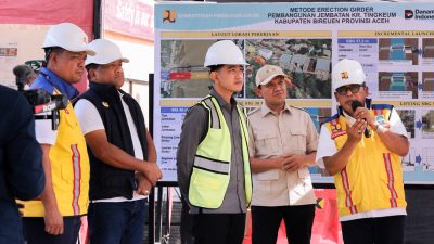 Jembatan Krueng Tingkeum Ditargetkan Beroperasi Awal 2027
