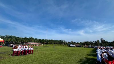 Upacara Peringatan HUT Ke 81 RI di Desa Cot Girek Berlangsung Khidmat