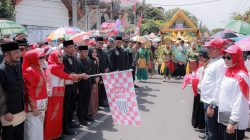 Saksikan Pawai Budaya HUT Ke- 81 RI, Ribuan Warga Padati Kota Bireuen