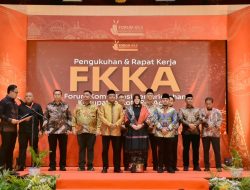 Wamendagri Kukuhkan FKKA, Bupati Mukhlis Jabat Wakil Koordinator