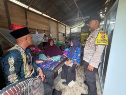 Pastikan Bantuan Sosial, Muspika Samalanga Jenguk Mardhiah Penderita Diabetes