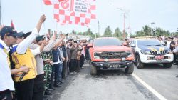 Jembatan Krueng Tingkeum Bireuen Siap Dilalui