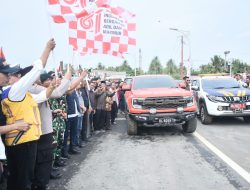 Jembatan Krueng Tingkeum Bireuen Siap Dilalui