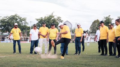 Bupati Mukhlis Buka Kejuaraan Sepak Bola HUT Bireuen ke 27