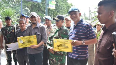 Pemkab Bireuen Pasang 179 Papan Nama Aset Daerah di Gandapura