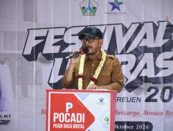 Buka Pekan Literasi, Wabup Razuardi Dorong Penguatan SDM