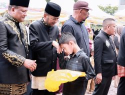 Bersumber Dari Gaji, Bupati H Mukhlis Kembali Santuni 200 Anak Yatim