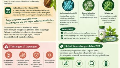 Biopestisida sebagai Alternatif Pestisida Kimia untuk Pertanian Berkelanjutan